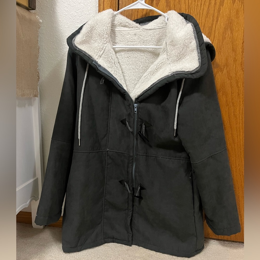 Charcoal Grey Winter Jacket